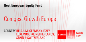 Comgest Growth Europe Morningstar Awards CH 2022